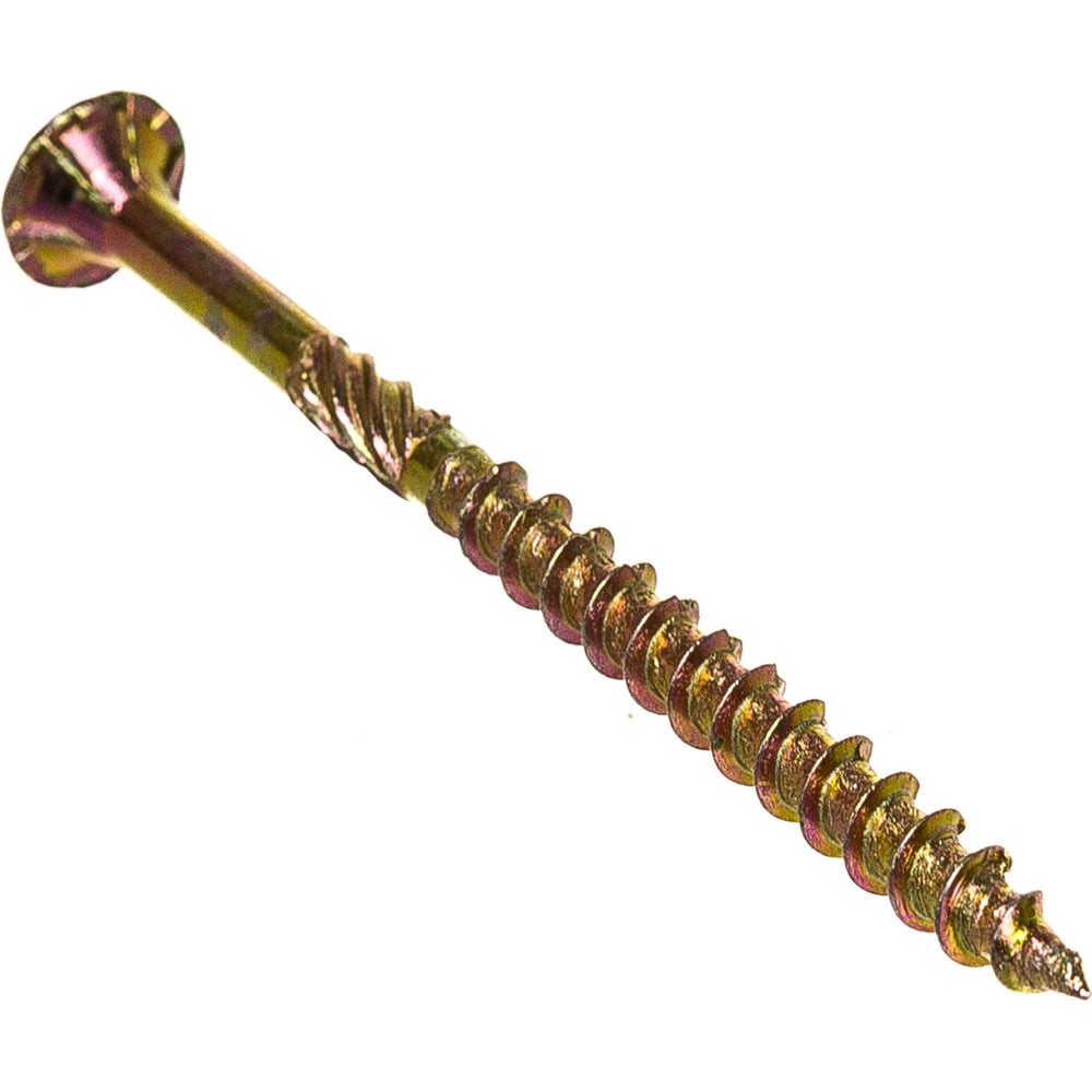 Саморез по дереву HIMTEX проф. желт. потай Torx 15 3,5x50 500 шт. 03550Fh