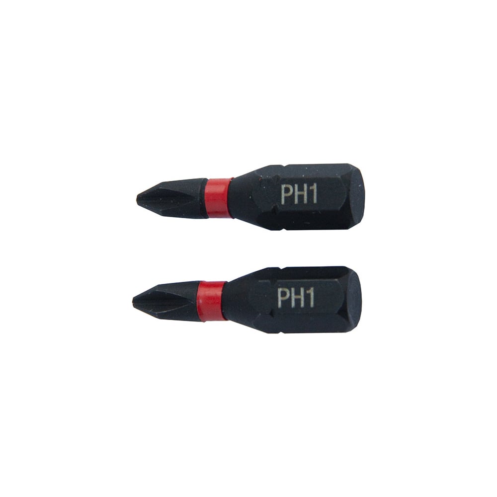 Биты PH1, 2 шт, 25 мм, сталь S2, кованые, торсионные, магнит Toolberg ЛК-00011587