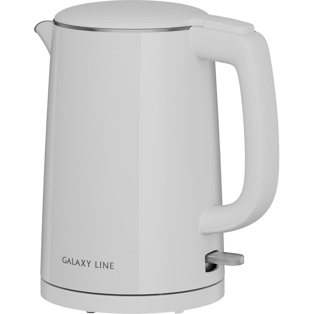 Чайник электрический Galaxy Line, 1.5 л, 2200 Вт, белый GL 0373, 7010103731