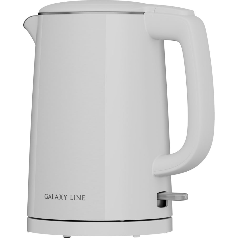 Чайник электрический Galaxy Line, 1.5 л, 2200 Вт, белый GL 0373, 7010103731