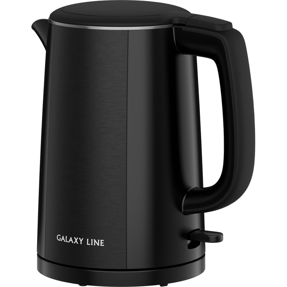 Чайник электрический Galaxy Line, 1.5 л, 2200 Вт, черный GL 0373, 7010103732