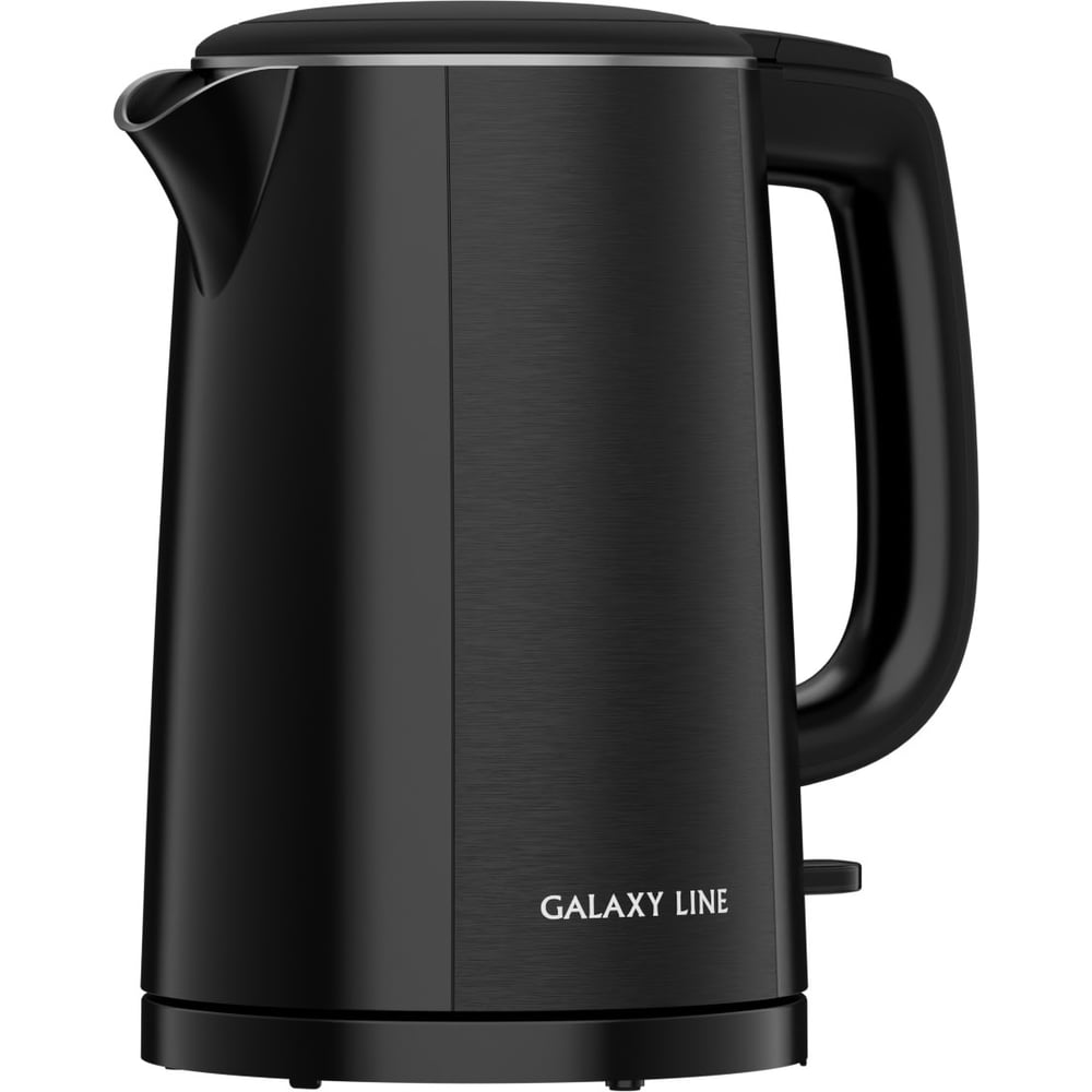 Чайник электрический Galaxy Line, 1.5 л, 2200 Вт, черный GL 0373, 7010103732