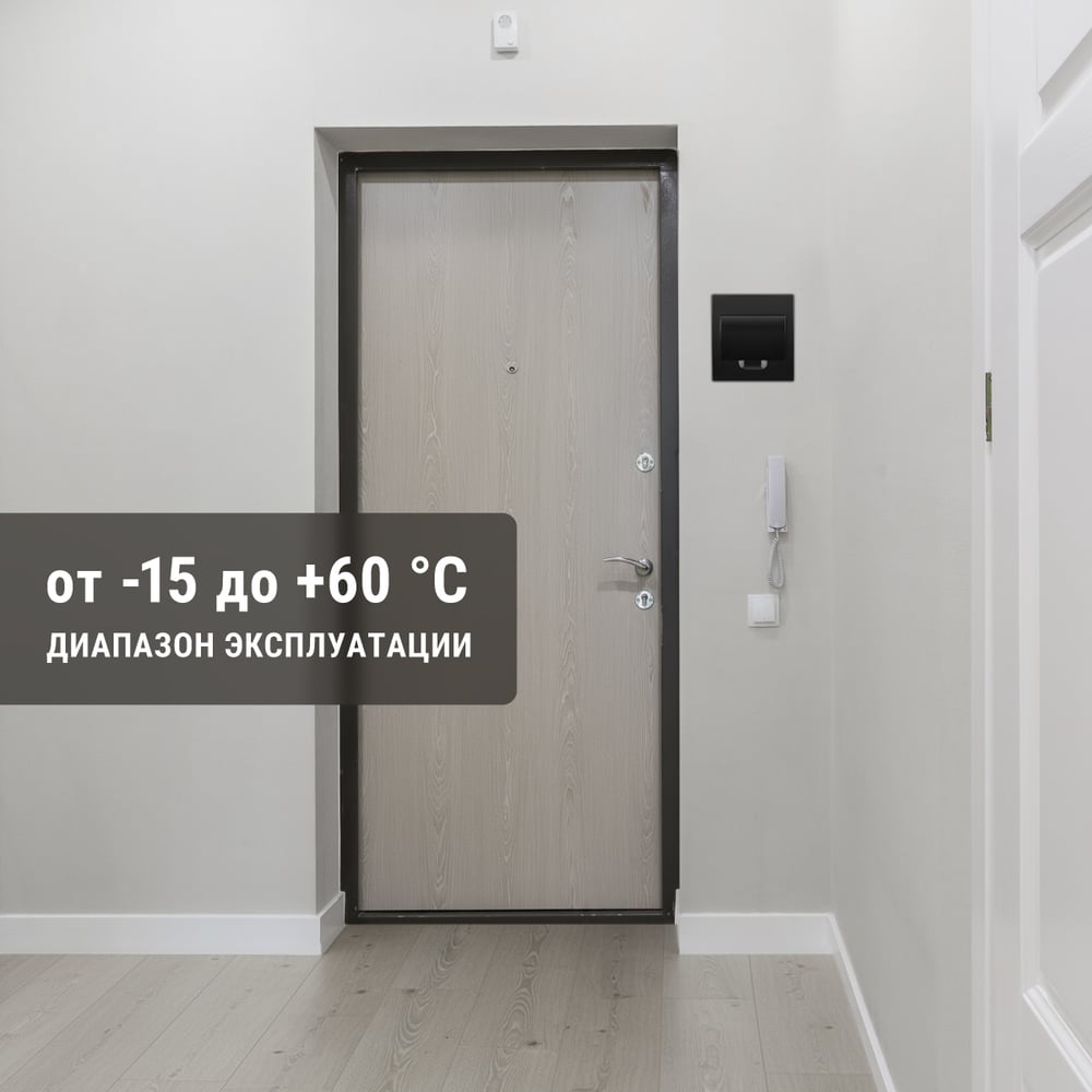 Встраиваемый бокс TDM ELECTRIC ЩРВ-П-8 модулей, пластик, IP41, Антрацит SQ0902-1002