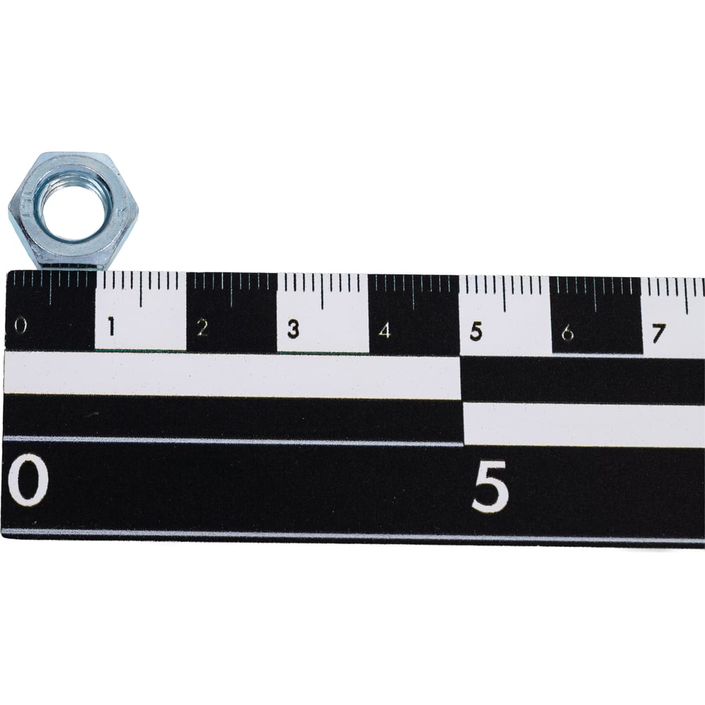 Гайка шестигранная КостИнСтрой М8, оц. DIN 934 (2кг ~ 440шт) 8059