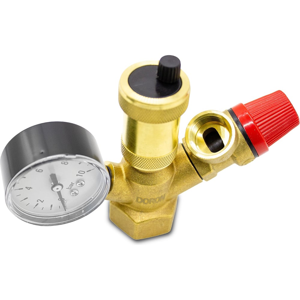 Группа безопасности для котла Doron 1", 3 бар, МИНИ 016200