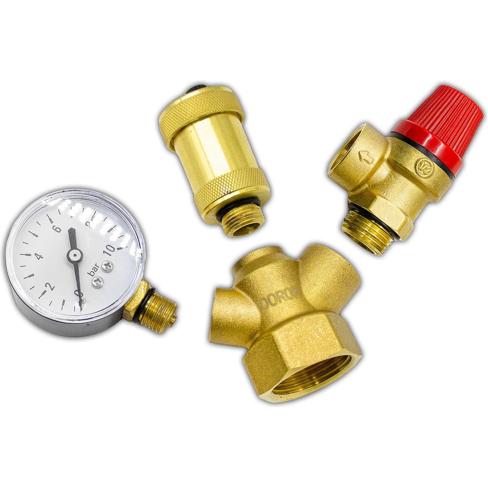 Группа безопасности для котла Doron 1", 3 бар, МИНИ 016200