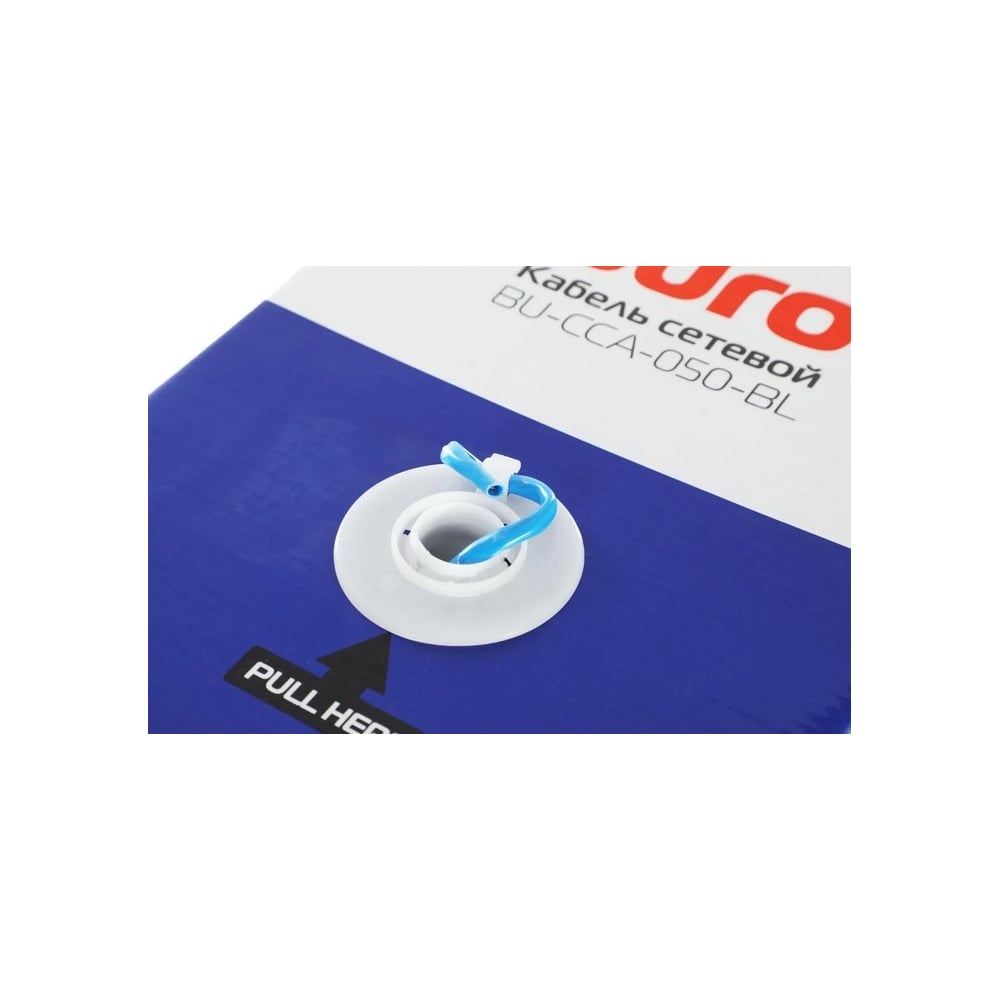 Кабель сетевой BURO BU-CCA-050-BL UTP 4 пары cat5E solid 0.50мм CCA 305м синий 1779838