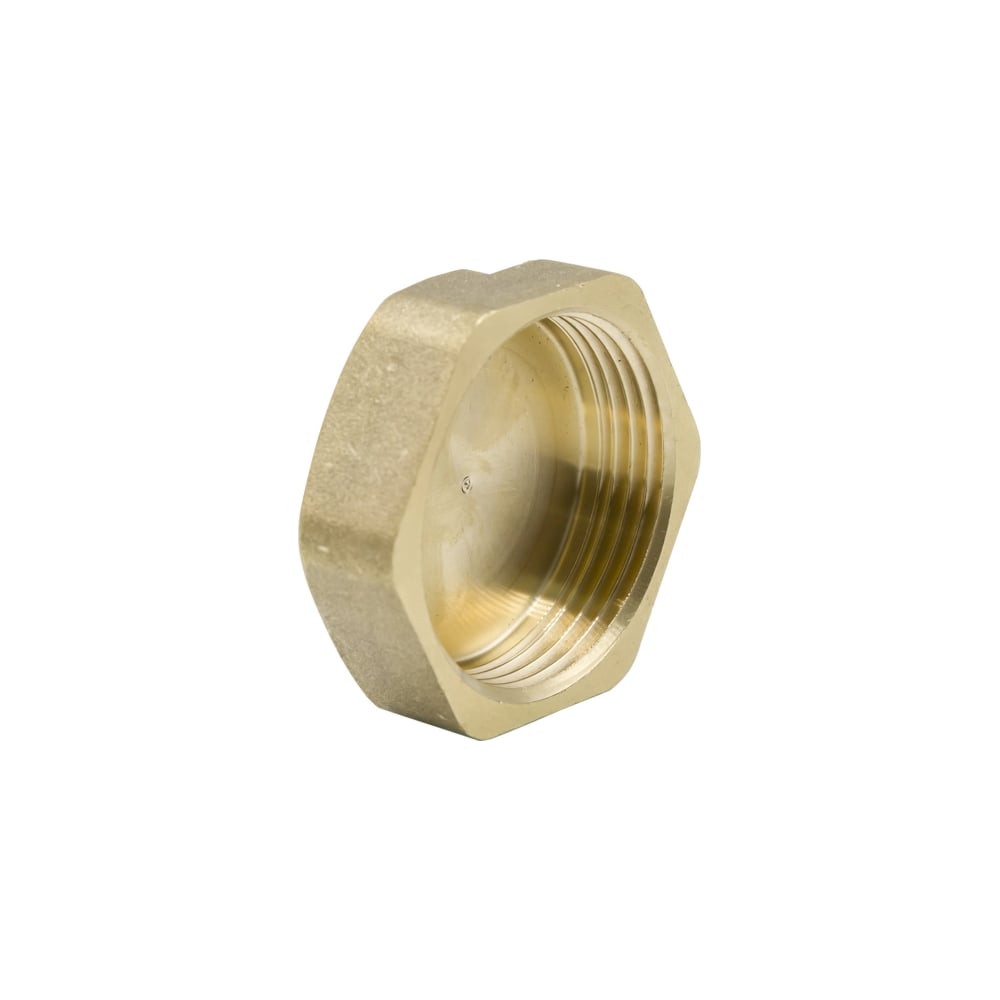 Заглушка LEXLINE 1 1/4'' вн, латунь, с контрольным отверстием, 32 551742
