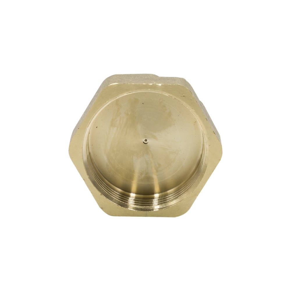 Заглушка LEXLINE 1 1/4'' вн, латунь, с контрольным отверстием, 32 551742