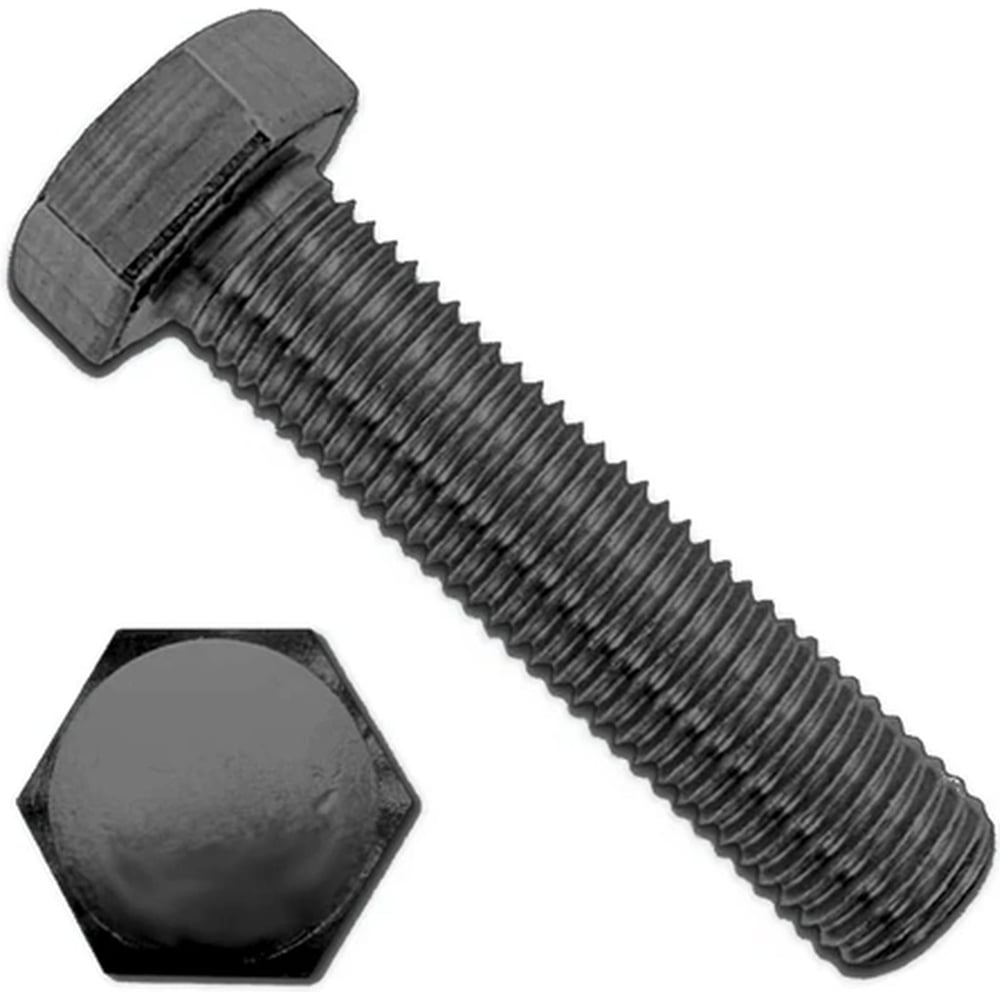 Болт Море-Метизов DIN 961 класс прочности 10,9, М16x1,5x70, оксид, 10 шт BOLT961OМ16157010М