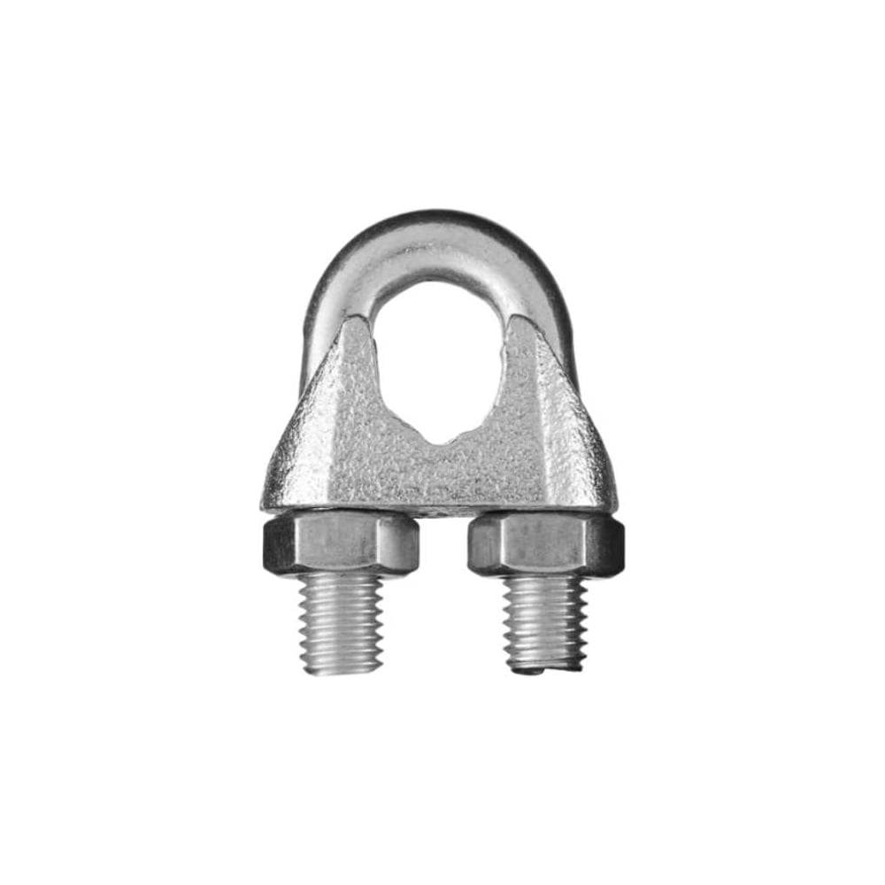 Зажим для стальных канатов STEELREX DIN 741, цинк, 8 мм, упаковка 2 шт. 0519008000W100000210