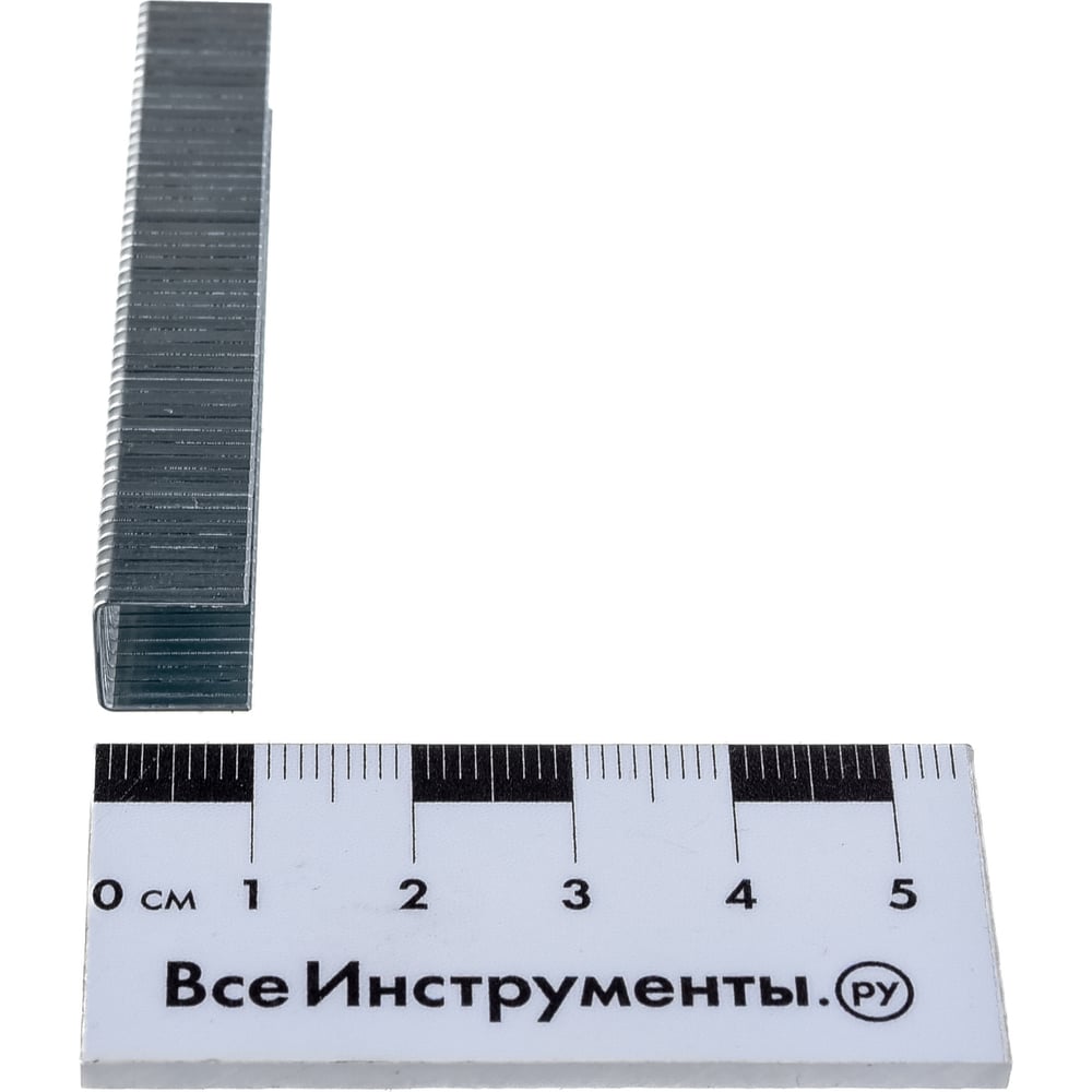 Скобы закаленные 1000 шт. для мебельного степлера (10 мм тип 140) MASTER MATRIX 41310