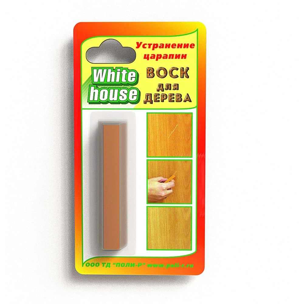 Воск для дерева White House (дуб натуральный № 40 15 гр) 14263