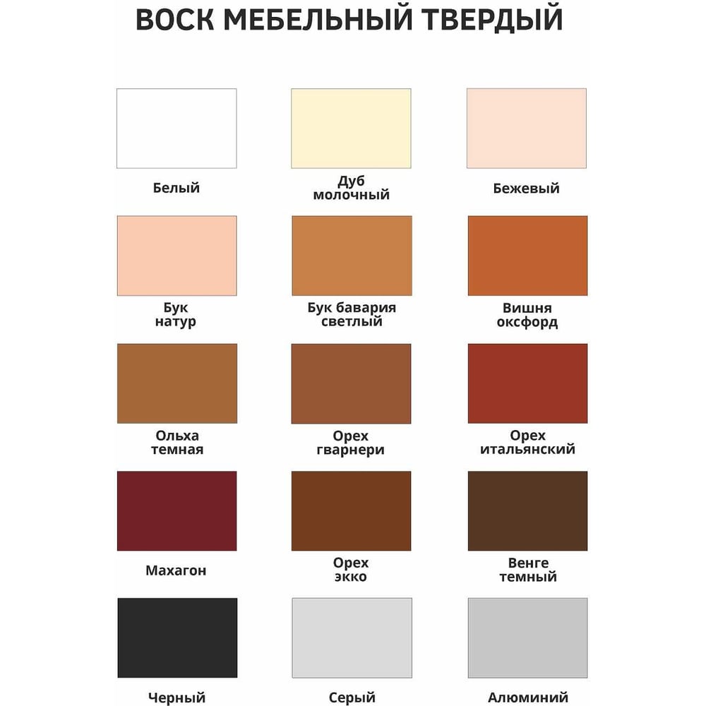 Твердый воск Resmat цвет белый, блистер 2653