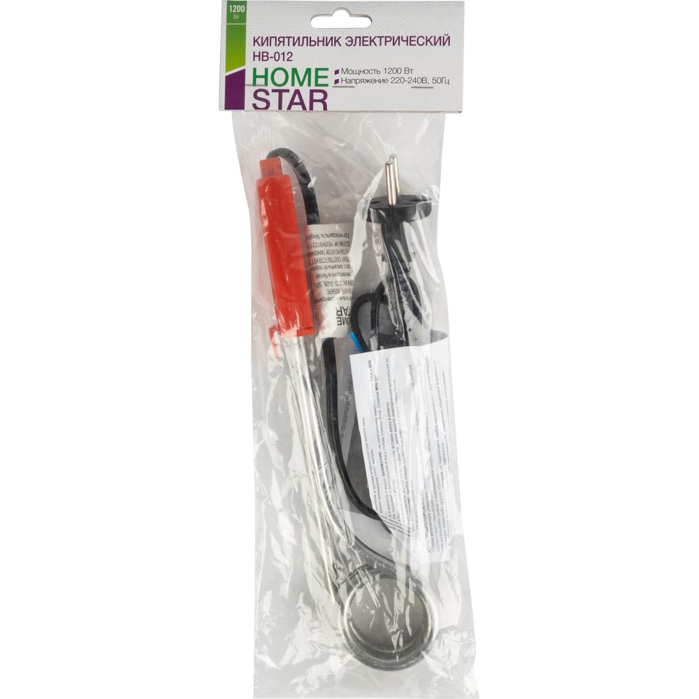 Электрический кипятильник HomeStar HB-012 1,2 кВт 005690