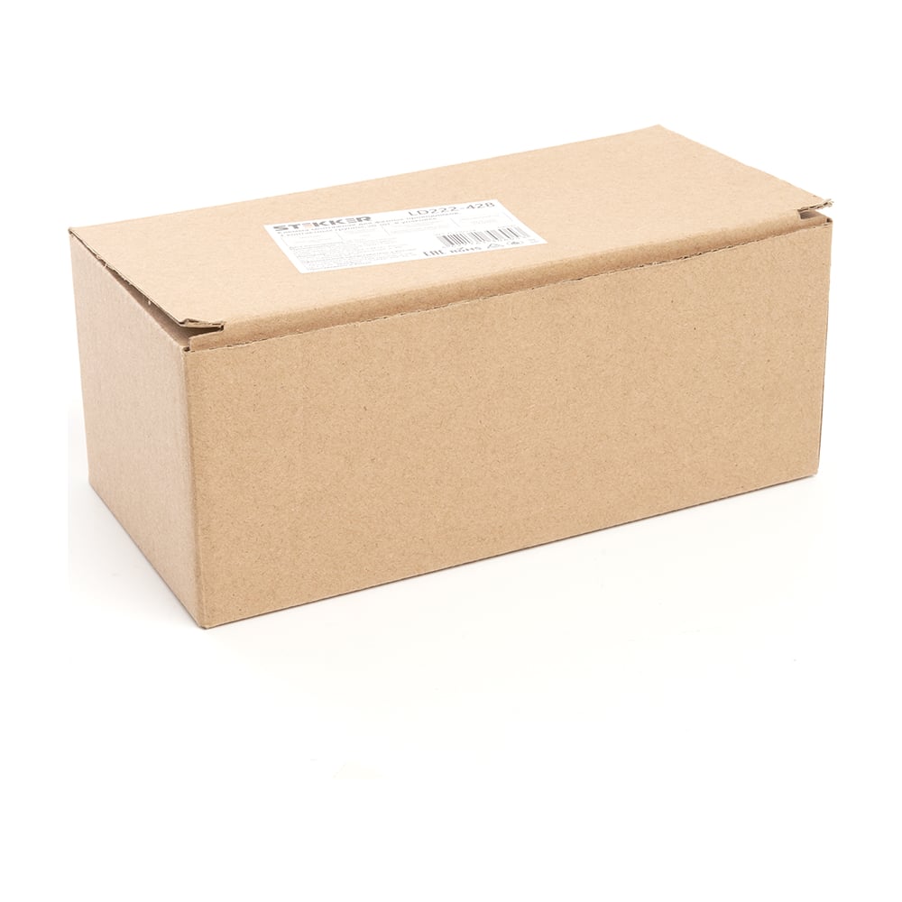 Строительно-монтажная клемма STEKKER для подключения фазных проводников 2 контактные группы, (1 ввод,1вывод на полюс) LD222-429 39501