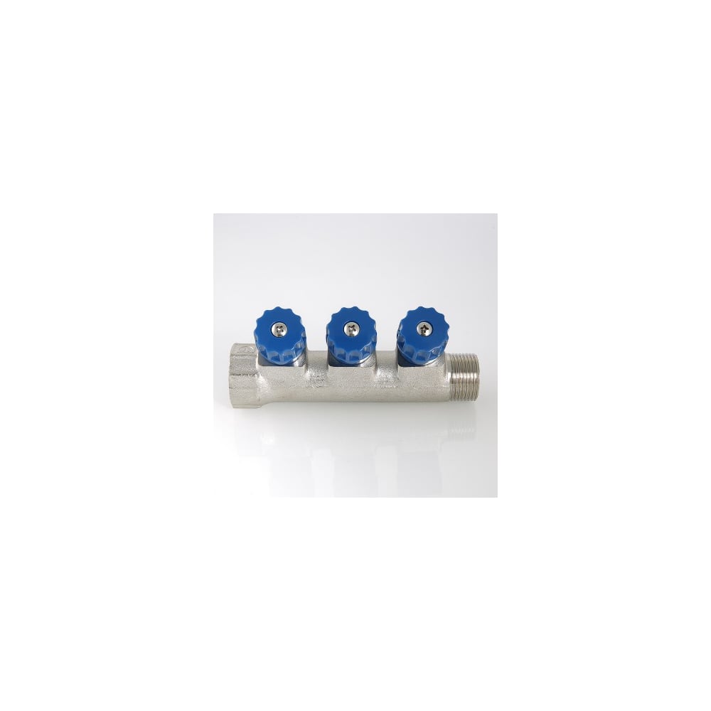 Коллектор с регулирующими вентилями 1х3 вых. 1/2 нар. Valtec VTc.560.N.0603