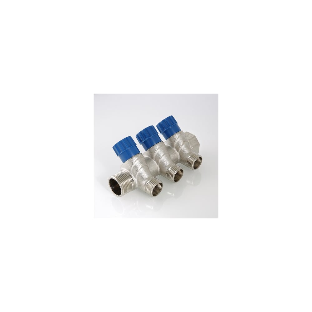 Коллектор с регулирующими вентилями 1х3 вых. 1/2 нар. Valtec VTc.560.N.0603