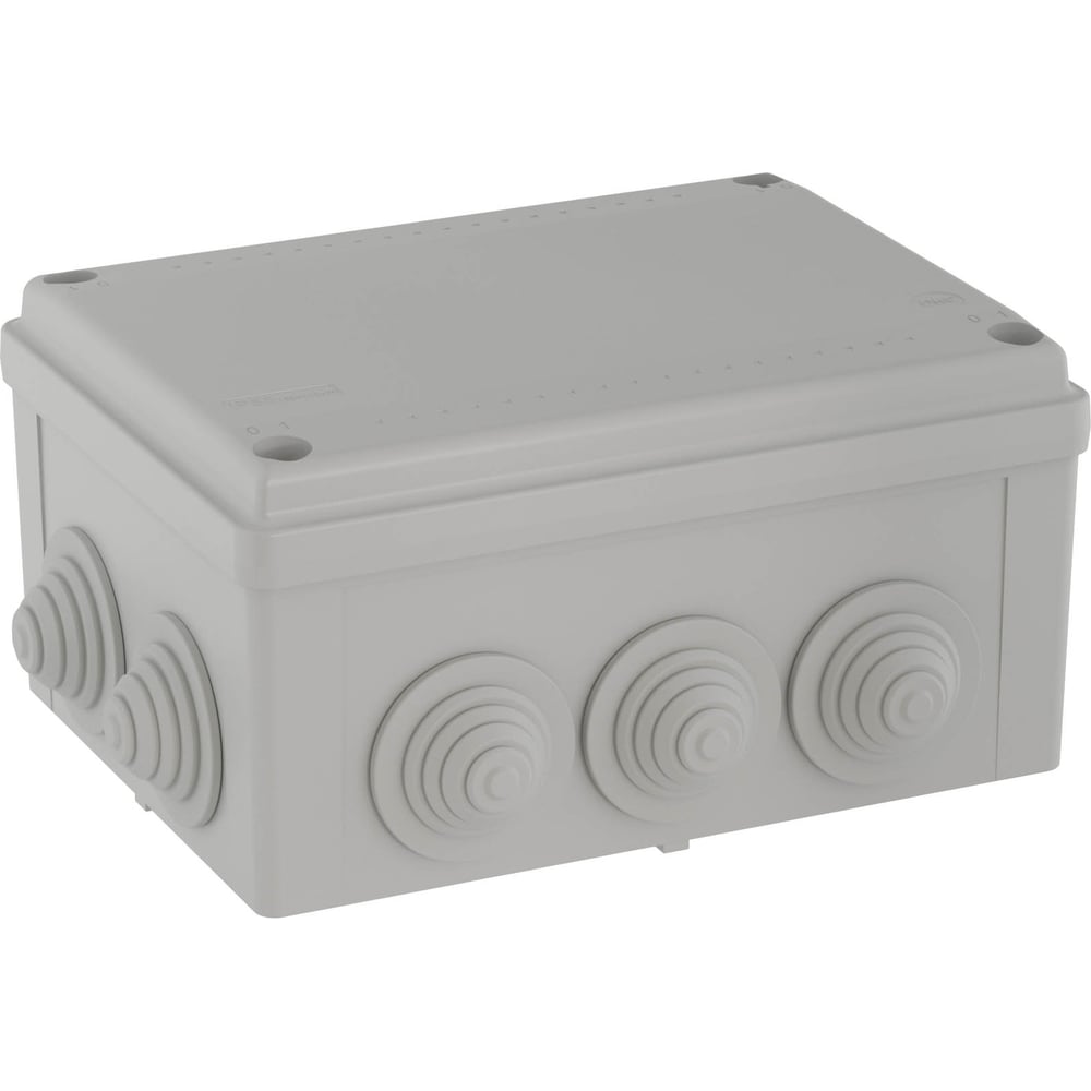 Коробка ответвительная DKC с 10 кабельными вводами д.32мм, IP55, 190х140х70мм 1 ШТ 54100DIY