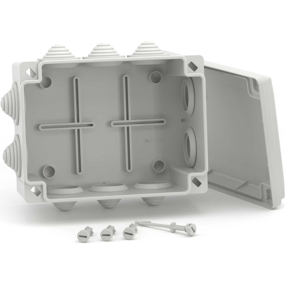 Коробка ответвительная DKC с 10 кабельными вводами д.32мм, IP55, 190х140х70мм 1 ШТ 54100DIY