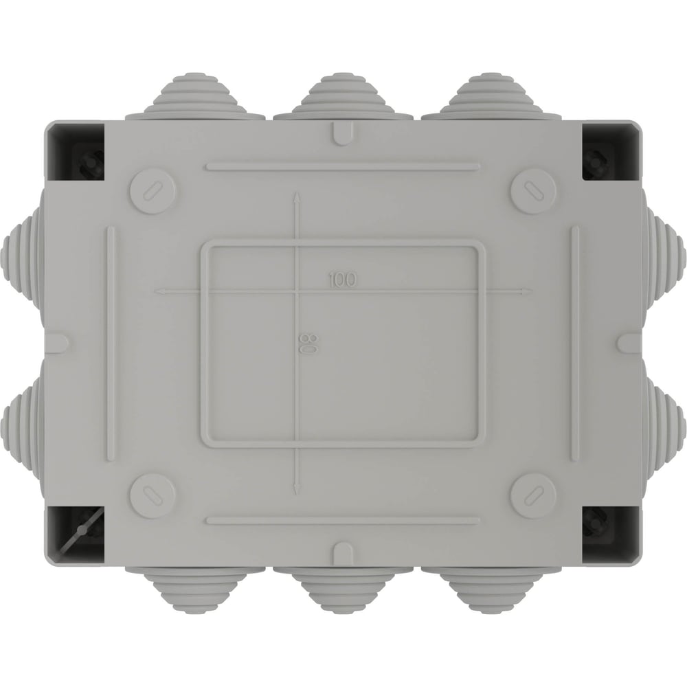 Коробка ответвительная DKC с 10 кабельными вводами д.32мм, IP55, 190х140х70мм 1 ШТ 54100DIY