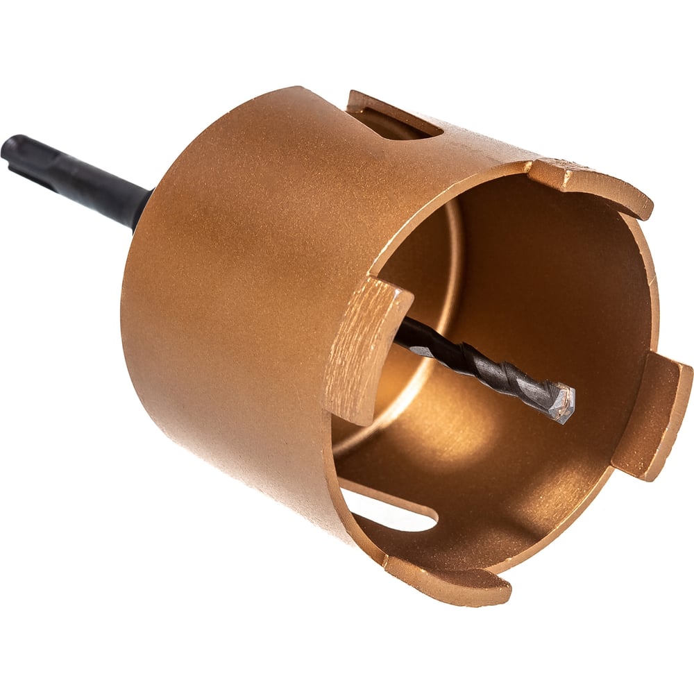 Коронка кольцевая алмазная по бетону в сборе (82 мм SDS-Plus) FIT 33486