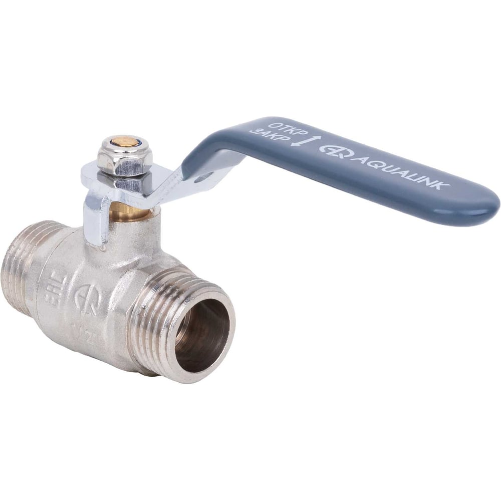 Шаровой кран AQUALINK нар-нар 1/2 ручка 02427