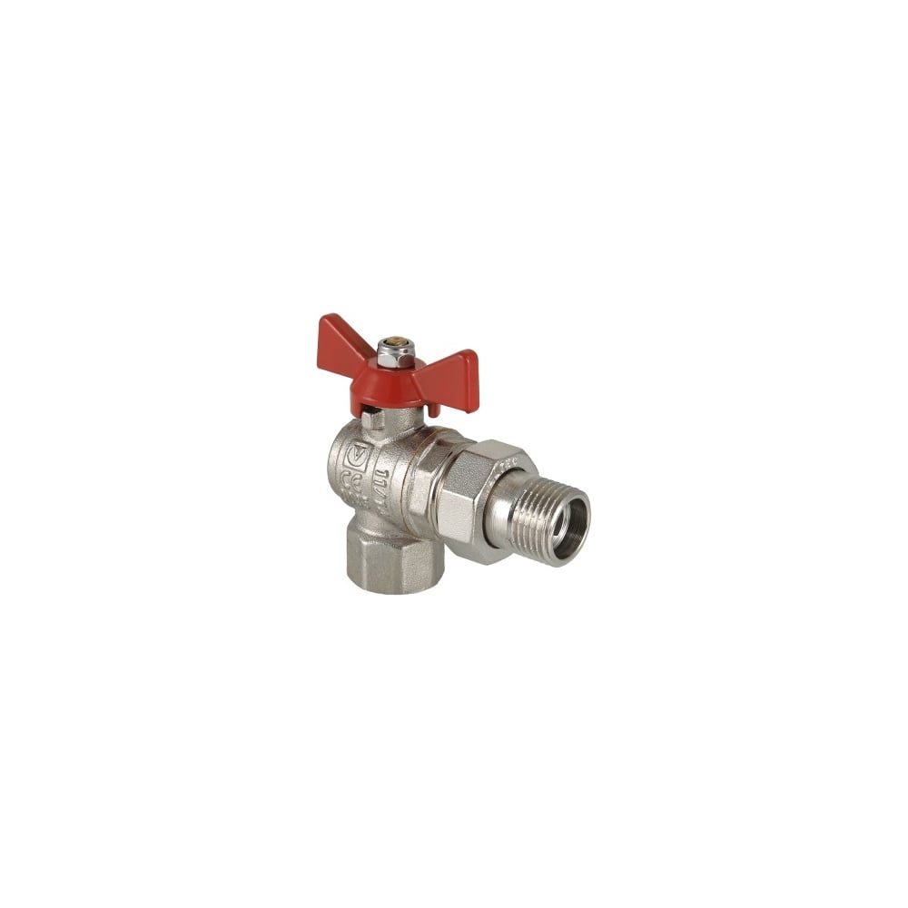 Шаровой угловой кран с полусгоном 1/2 вн.-нар Valtec BASE VT.228.N.04