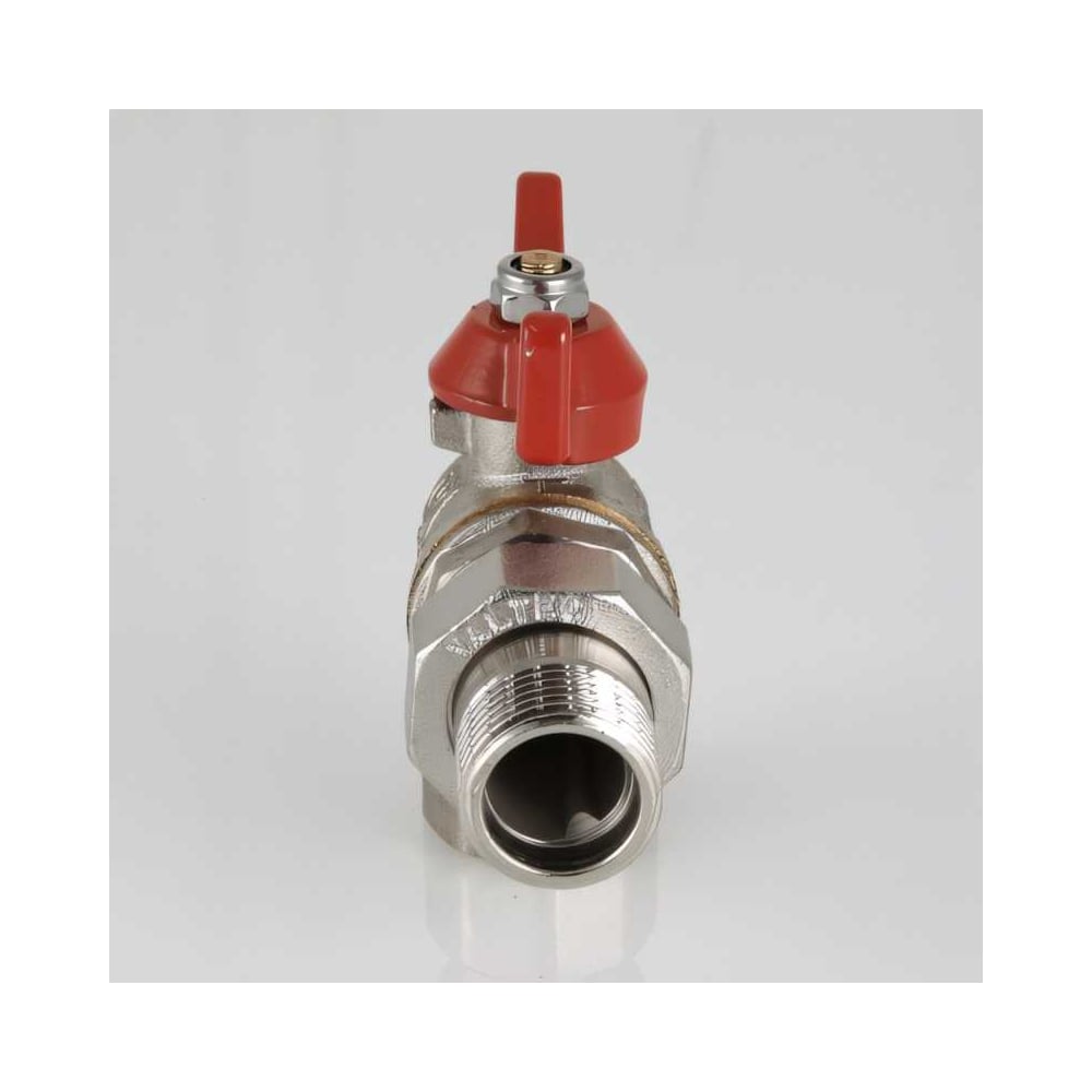 Шаровой угловой кран с полусгоном 1/2 вн.-нар Valtec BASE VT.228.N.04