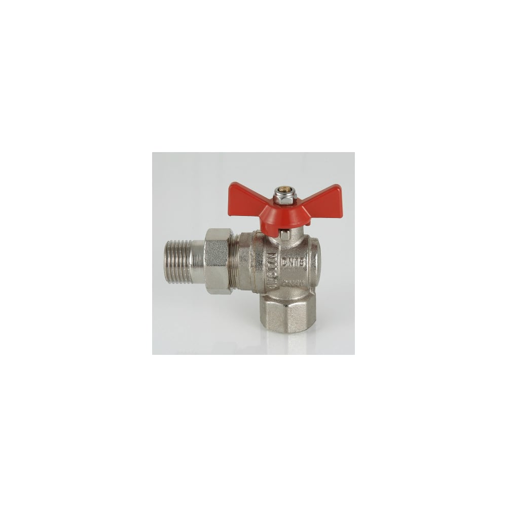 Шаровой угловой кран с полусгоном 1" вн.-нар. Valtec BASE VT.228.N.06