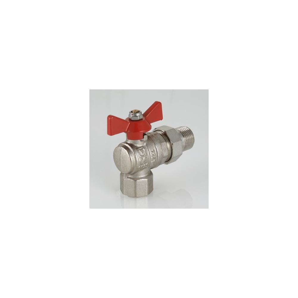 Шаровой угловой кран с полусгоном 1" вн.-нар. Valtec BASE VT.228.N.06
