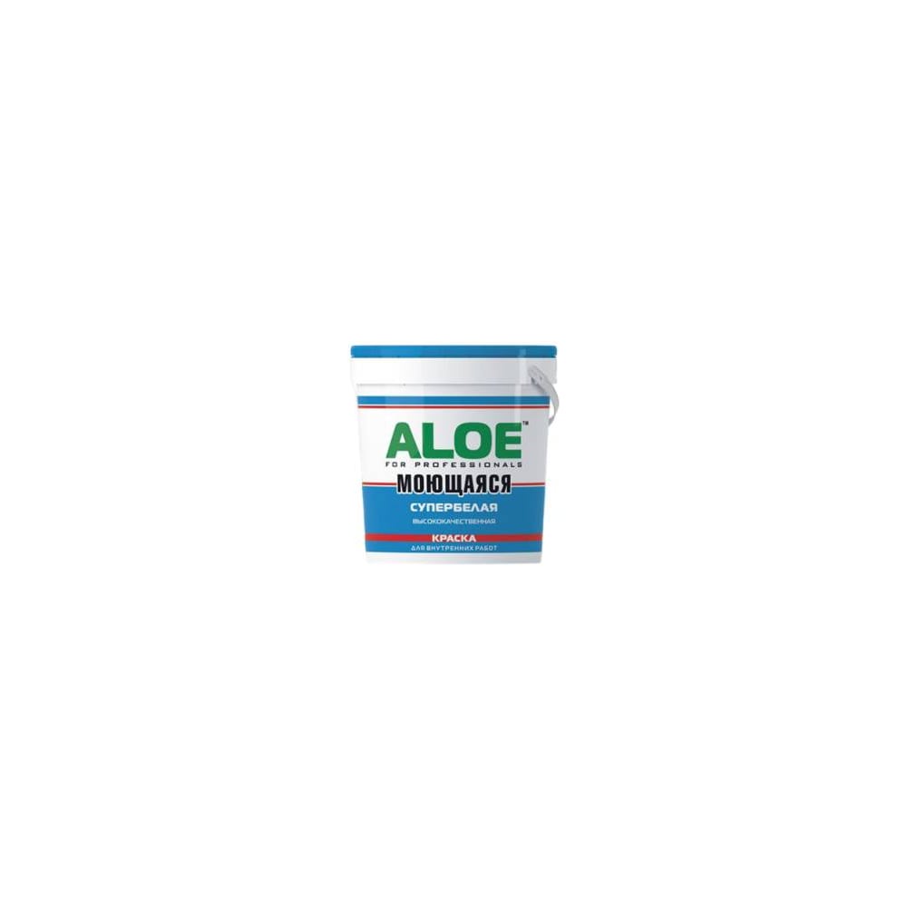 Краска ALOE ВД-АК моющаяся супербелый 7 кг 8543