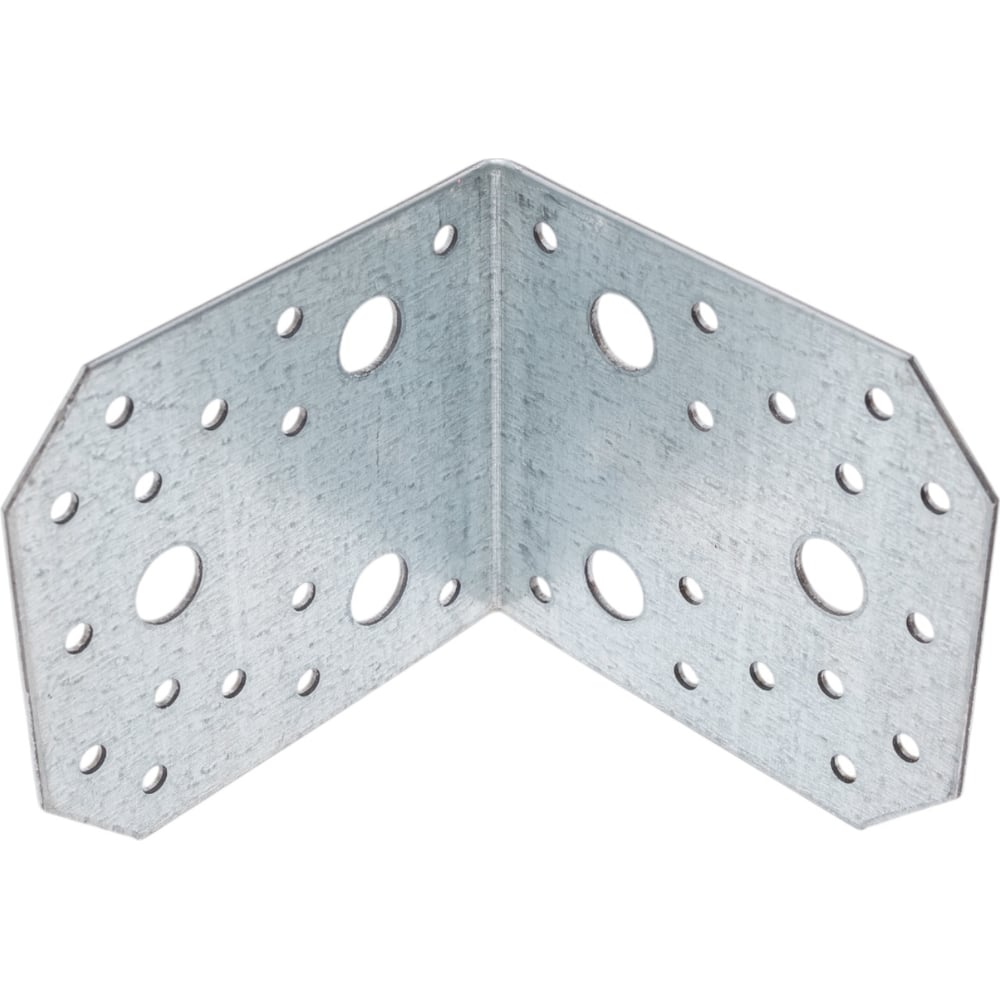 Уголок крепежный STARFIX 90x100x100 мм C 2.0 мм, белый цинк SMP-16942-1