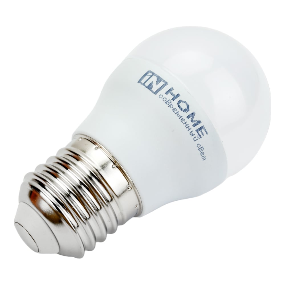 Светодиодная лампа IN HOME LED-ШАР-VC 11Вт 230В Е27 3000К 1050Лм 4690612020600