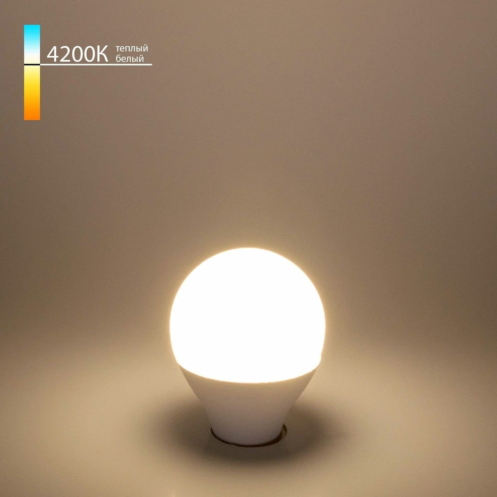 Светодиодная лампа Elektrostandard BLE1406 Mini Classic LED 7W 4200K E14 матовое стекло a049000