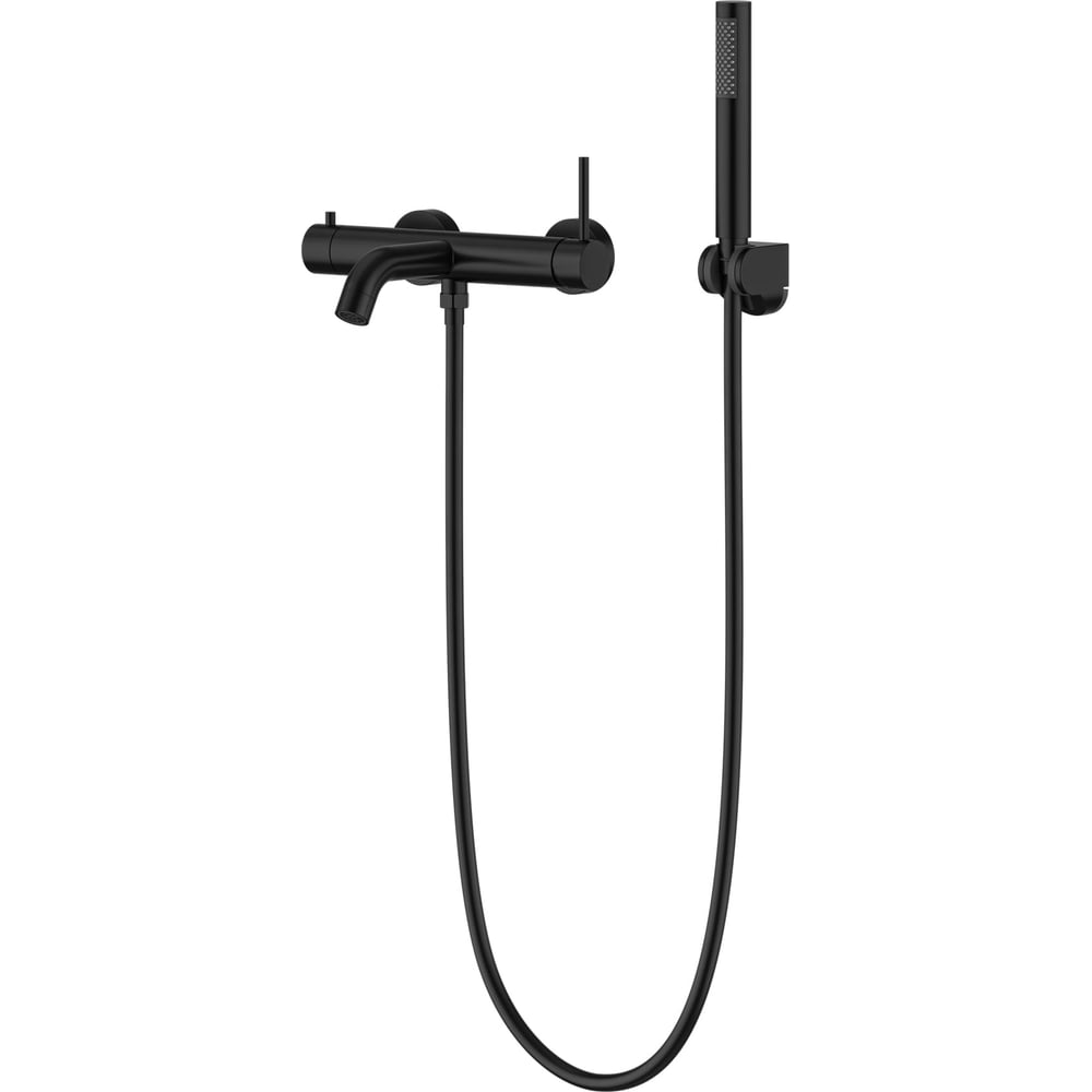 Смеситель для ванны Knotlor черный SS-23/BL
