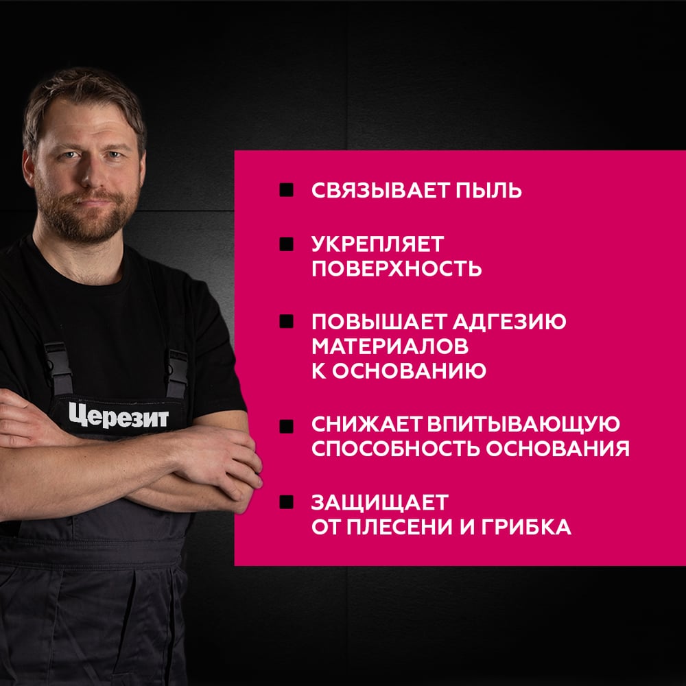 Грунтовка бетонконтакт Церезит CT 19 15 кг 1/44 22871 1454848