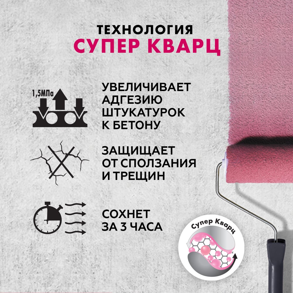 Грунтовка бетонконтакт Церезит CT 19 15 кг 1/44 22871 1454848