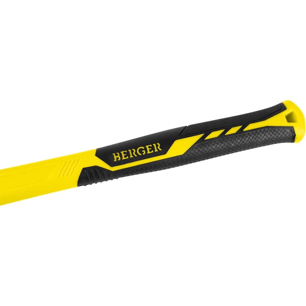 Слесарный молоток Berger BG кованый, фиберглассовая рукоятка, 800 г BG1515