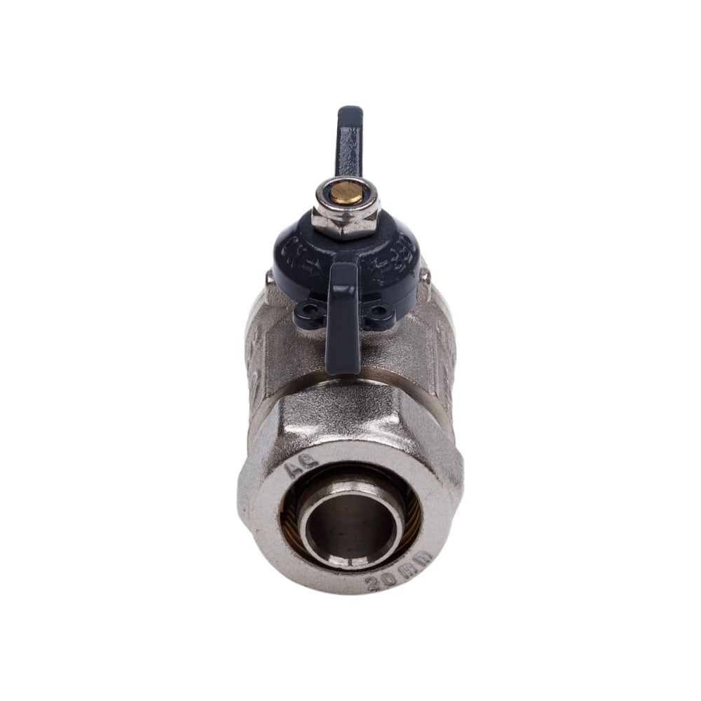 Кран шаровой AQUALINK для МП труб нар 1/2 x16 B бабочка 00876