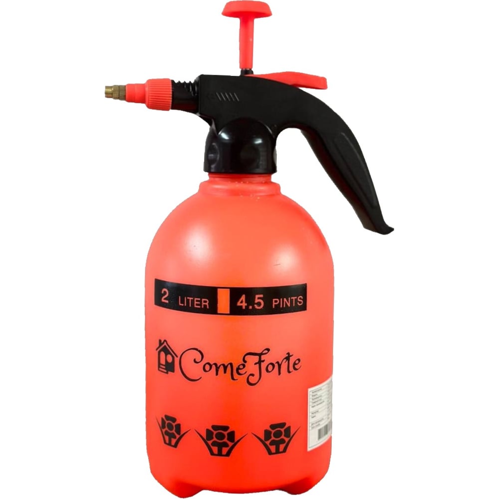 Ручной опрыскиватель ComeForte CF-002 -2 2 л оранжевый CF-002-2
