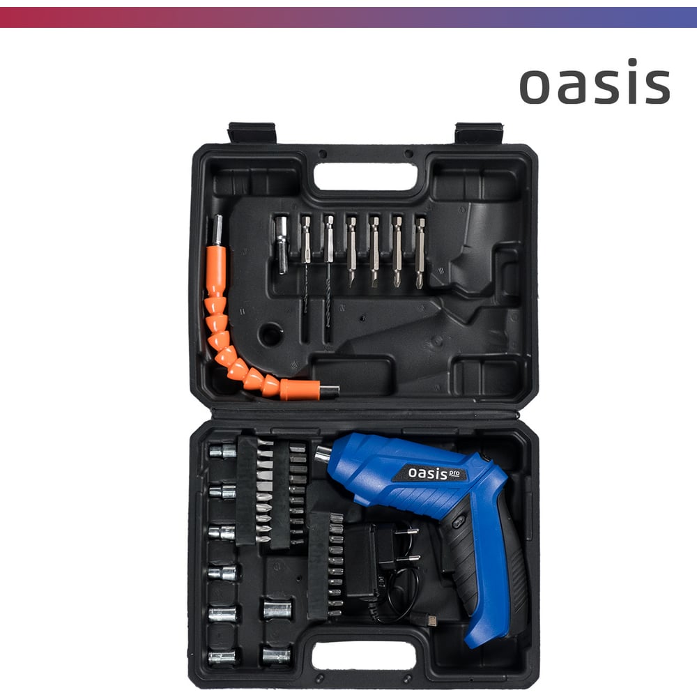Аккумуляторная отвертка OASIS АT-36K Pro
