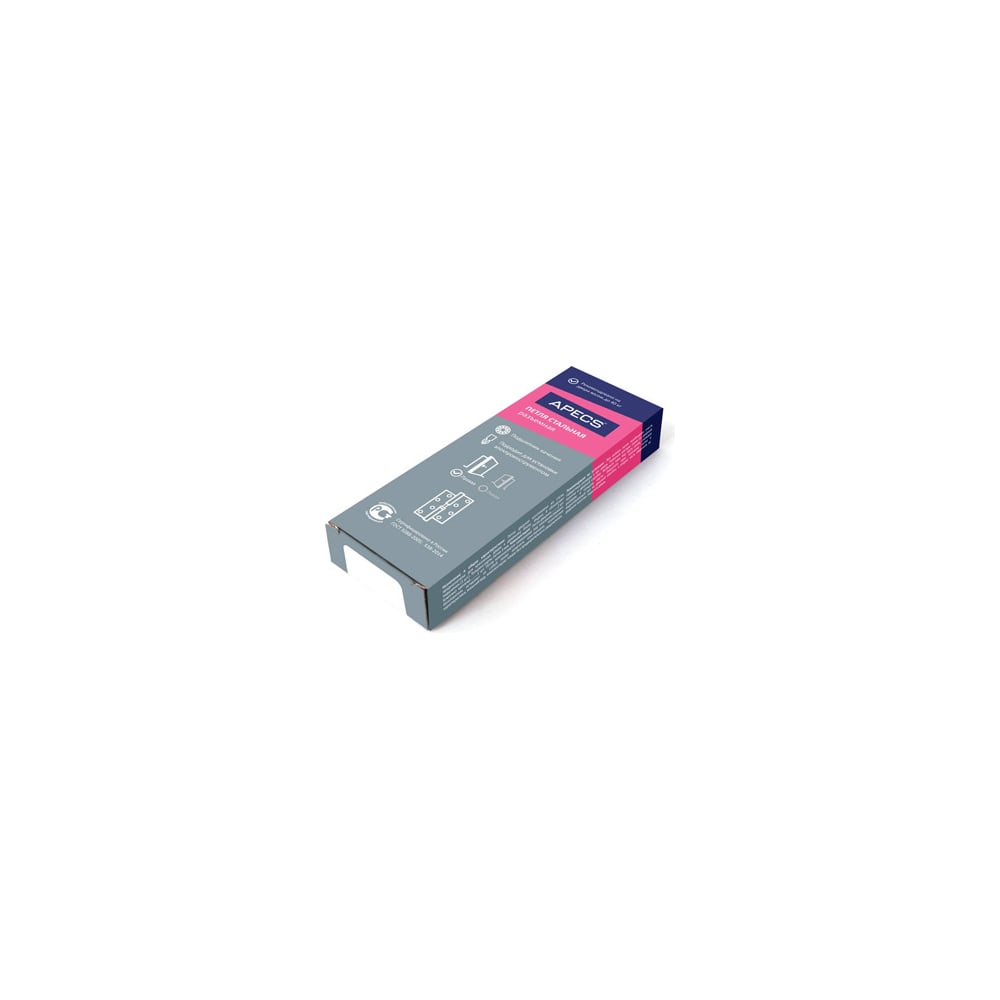 Врезная петля APECS 120х80-B-Steel-BLM-L 32984