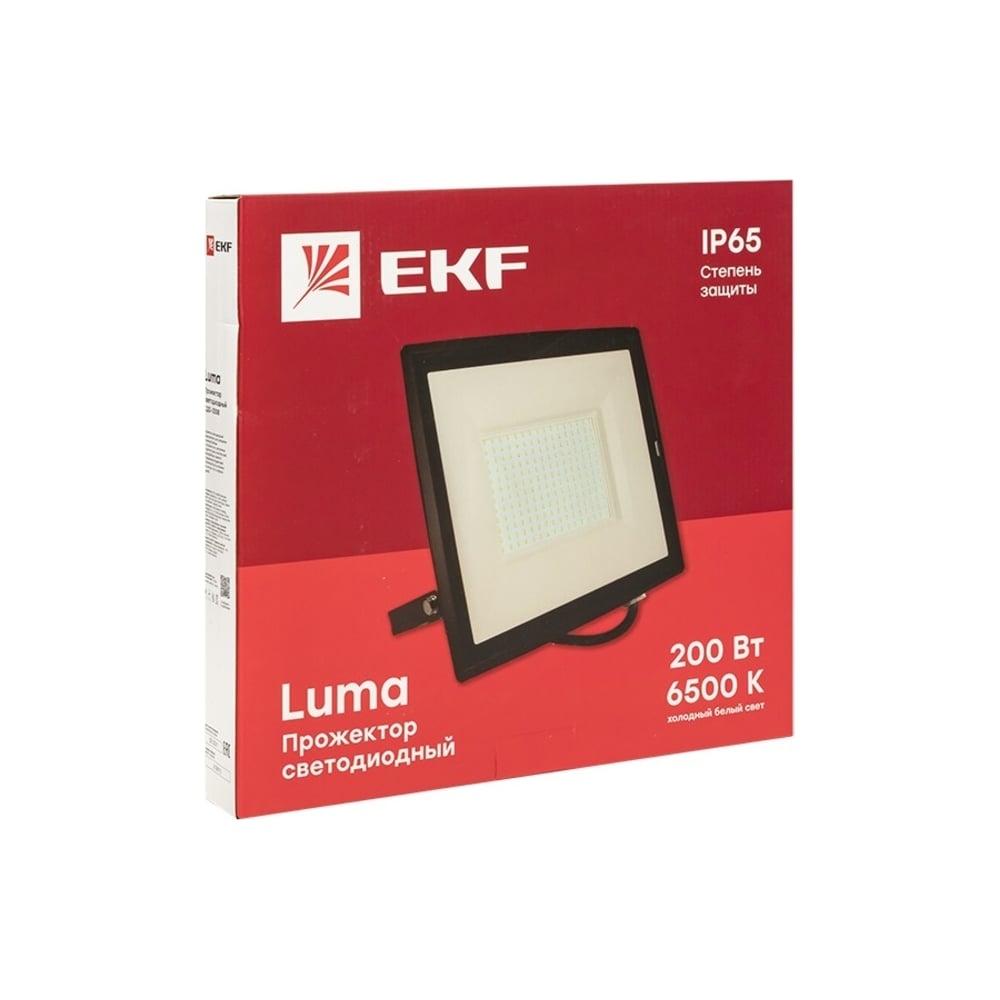 Светодиодный прожектор EKF СДО-3008 200Вт 6500К IP65 Basic FLL-3008-200-6500