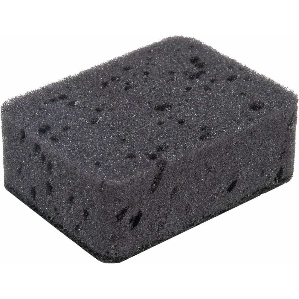 Губки для посуды LAIMA big black 95x70x35 мм, комплект 10 шт., крупнопористый поролон/абразив 608650