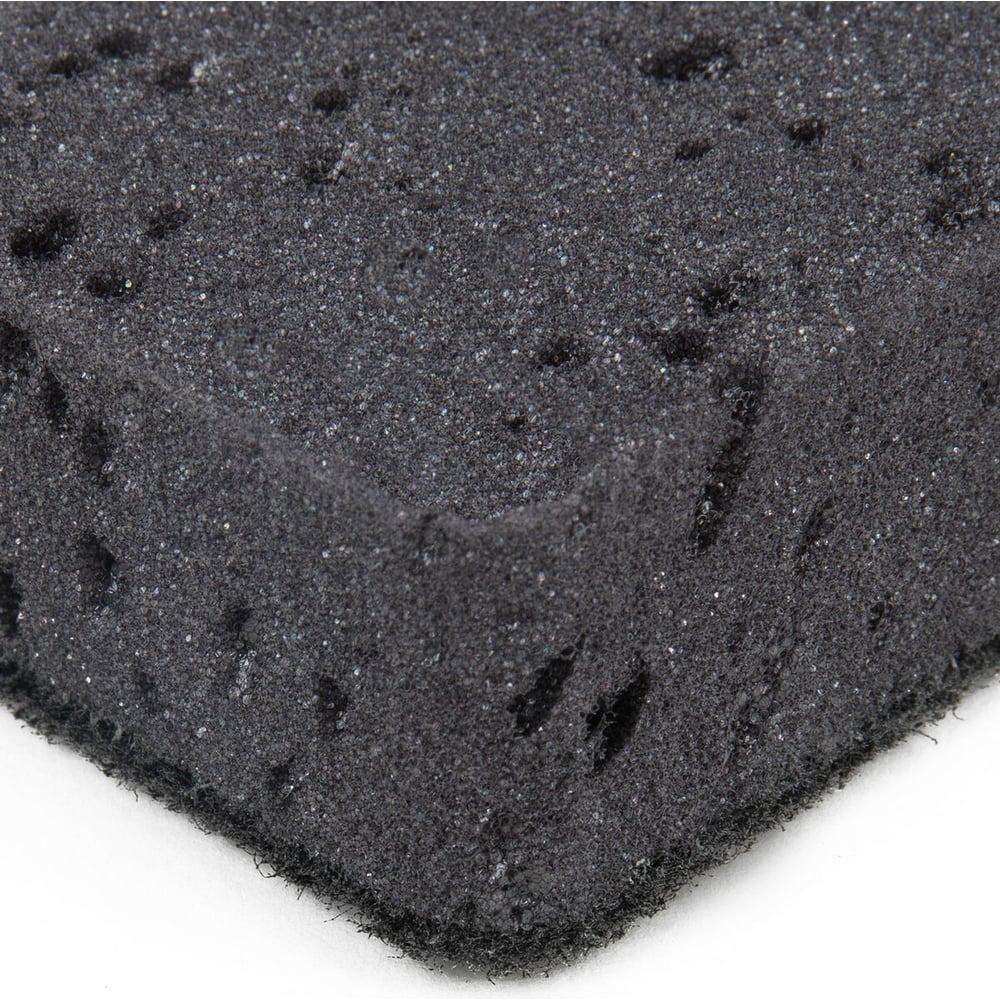 Губки для посуды LAIMA big black 95x70x35 мм, комплект 10 шт., крупнопористый поролон/абразив 608650