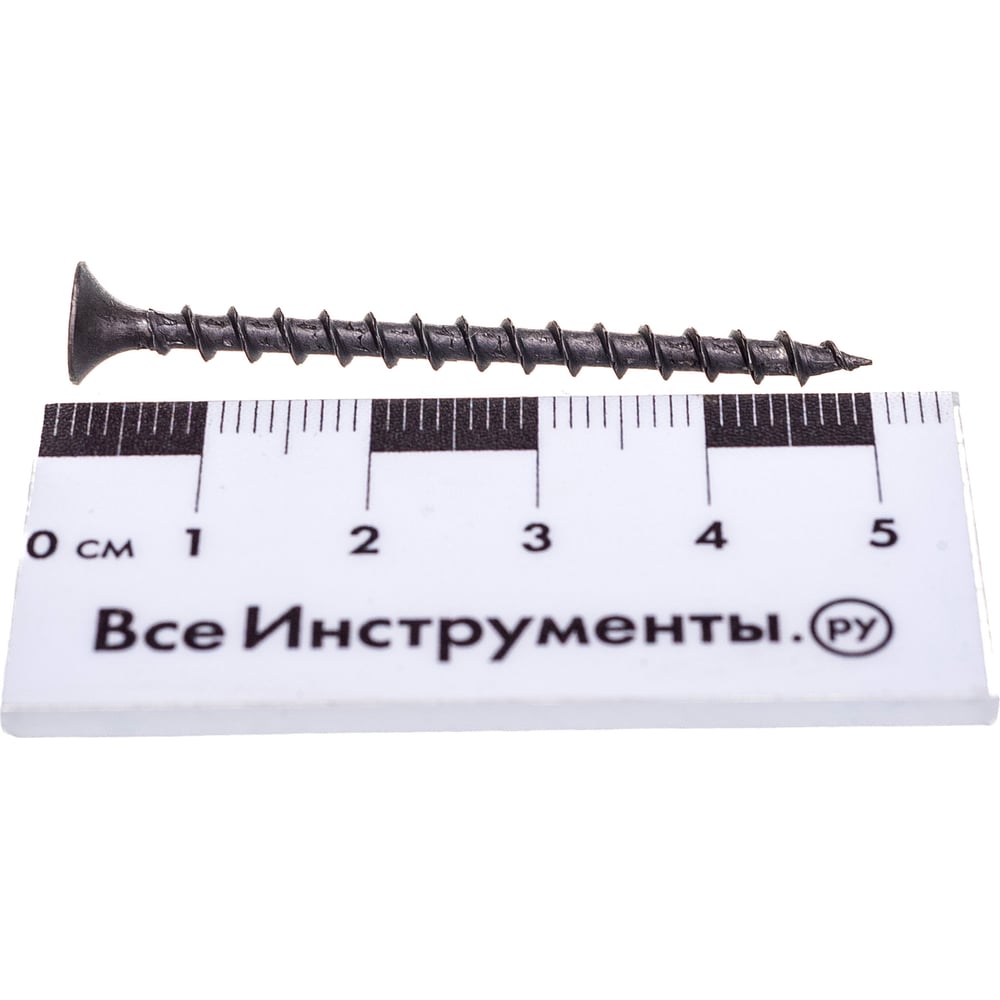Саморез по дереву КРЕП-КОМП черный 3,5х51 5500шт чд51