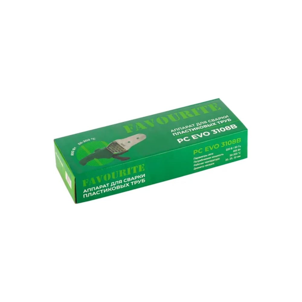 Аппарат для сварки пластиковых труб FAVOURITE 800Вт PC EVO 3108B 127103108