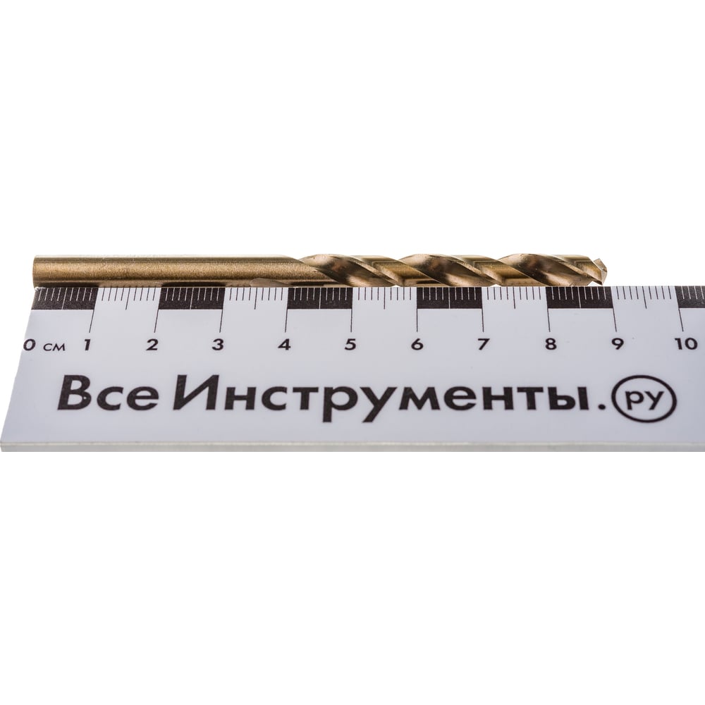 Сверло по металлу Cobalt 5% Professional (6х57х93 мм Р6М5К5) АвтоDело 15226
