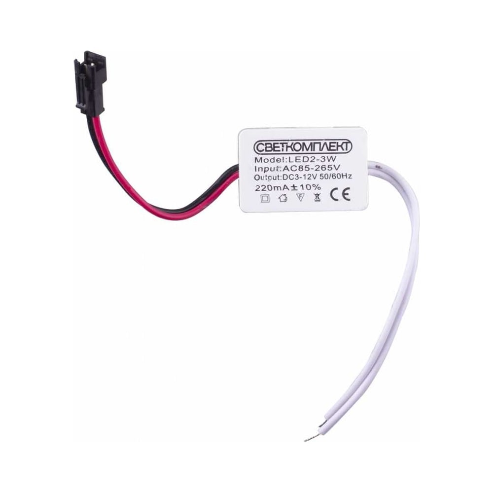 Светильник светодиодный Светкомплект LED SVC 102 CL 3W 4500K LEDSVC102